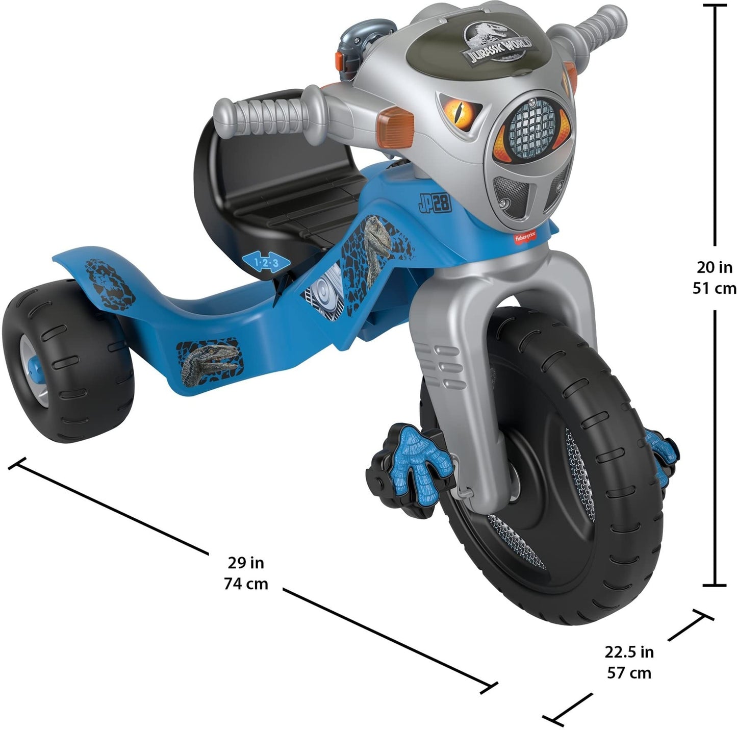 Fisher-Price Jurassic World Toddler Tricycle Lights